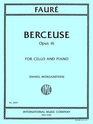 Berceuse, Op. 16 Cello and Piano cover Thumbnail